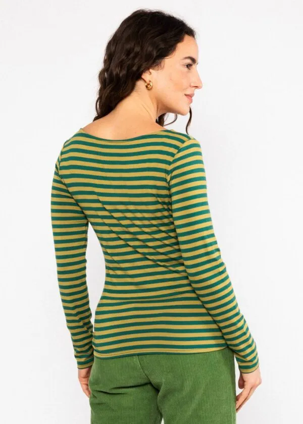 Breton shirt Sweet Sailorette - Lichtgroen