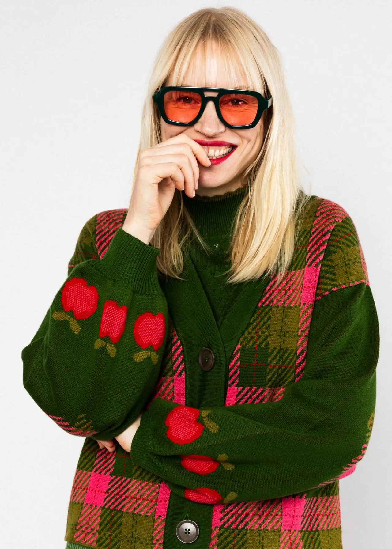Winter Cardigan Charming Storyteller - Groen - Afbeelding 2
