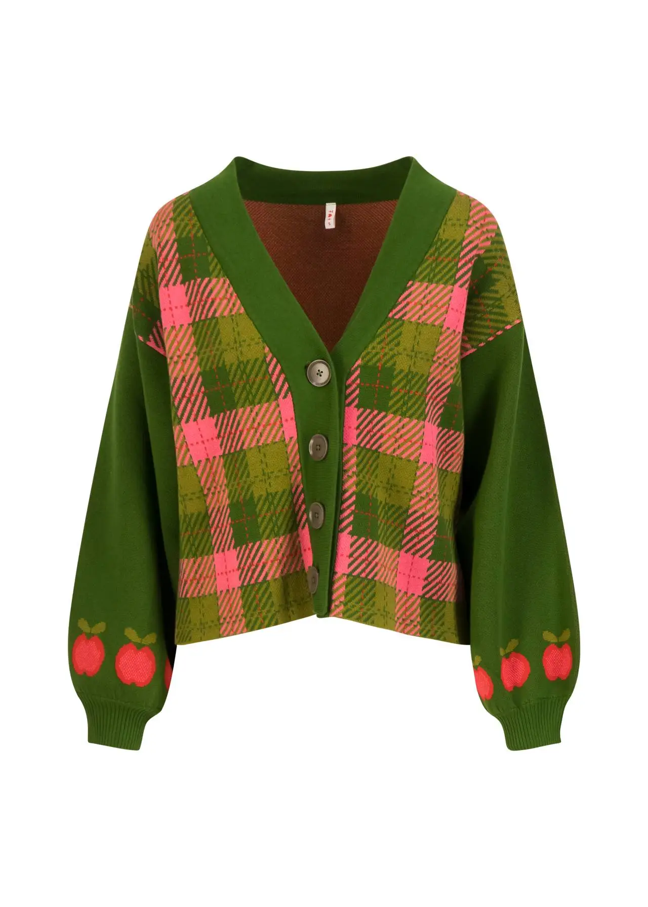 Winter Cardigan Charming Storyteller - Groen - Afbeelding 4