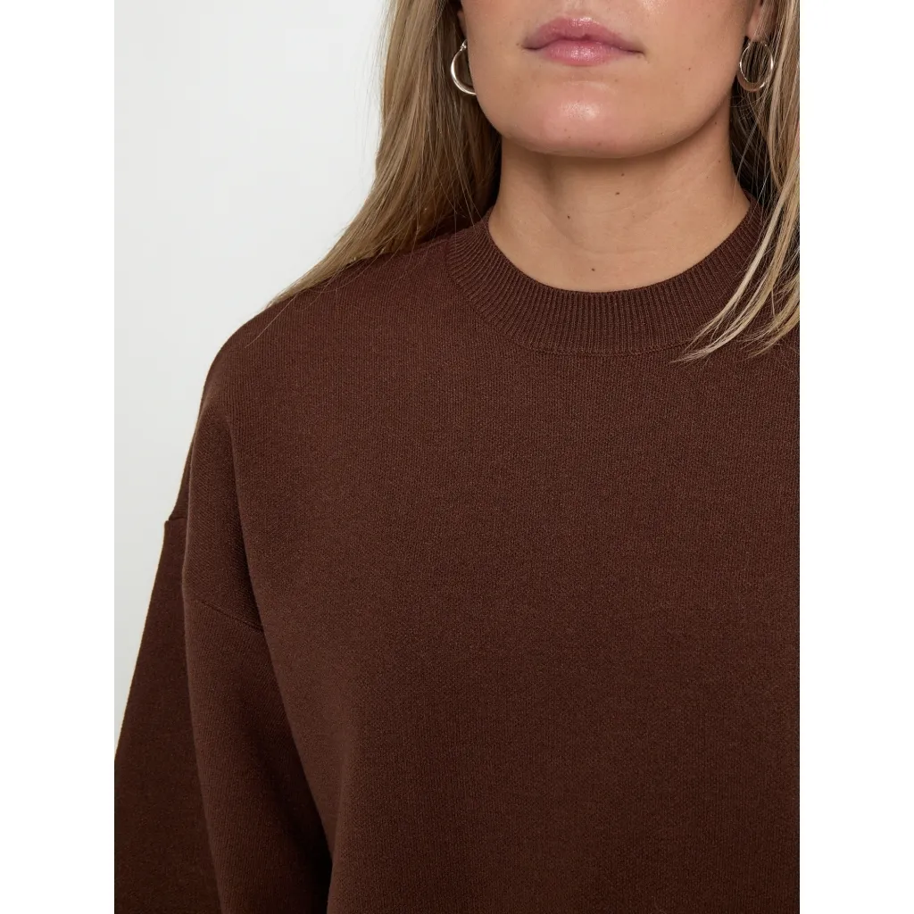 MSLupi Knit T-Shirt - Bruin - Afbeelding 3