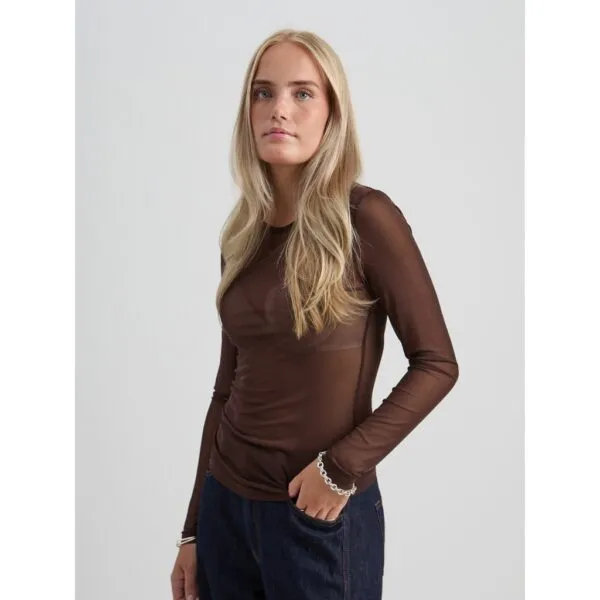 MSDajana Long Sleeve Top - Bruin