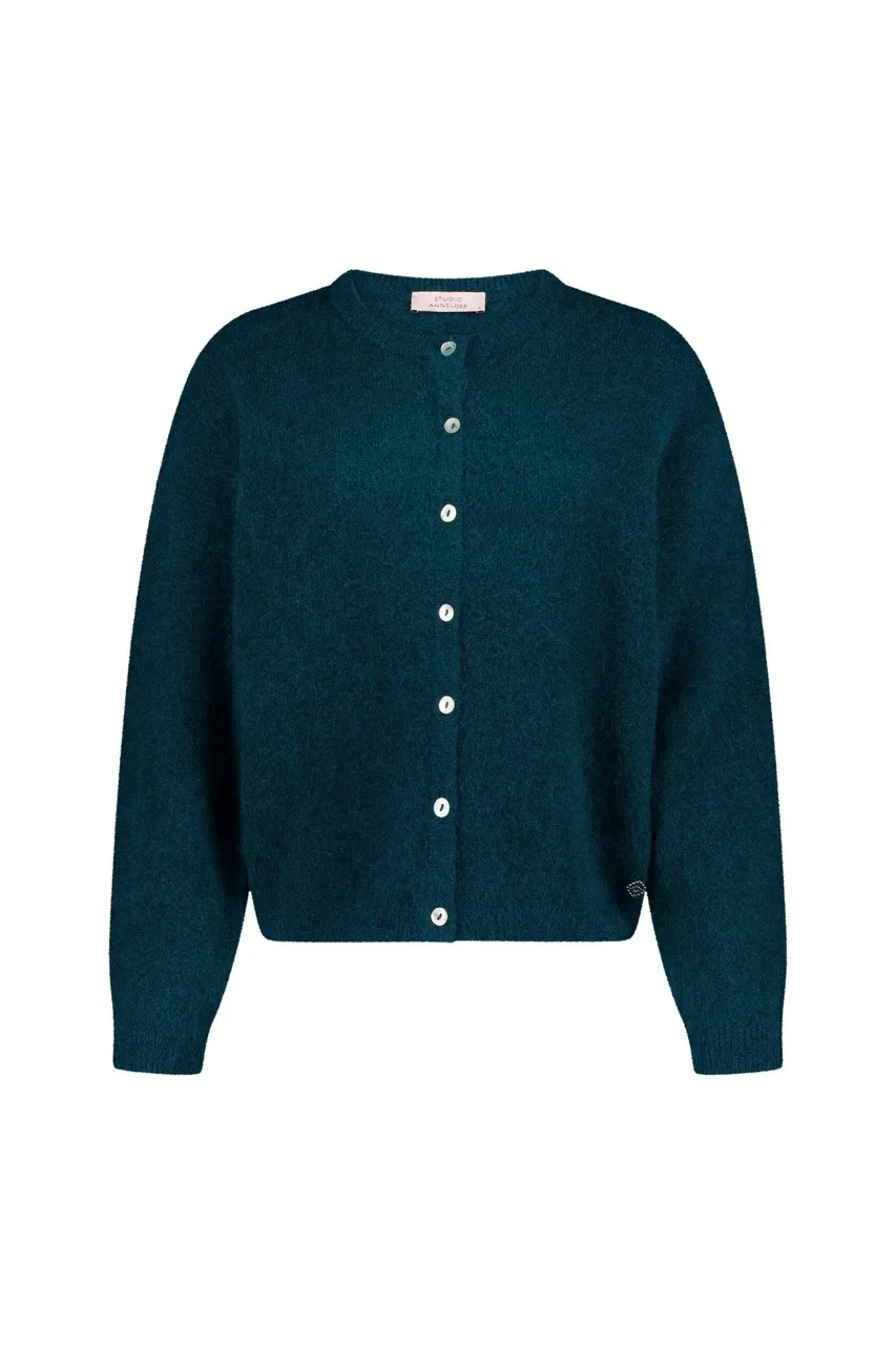 Bibi cardigan - Teal - Afbeelding 5