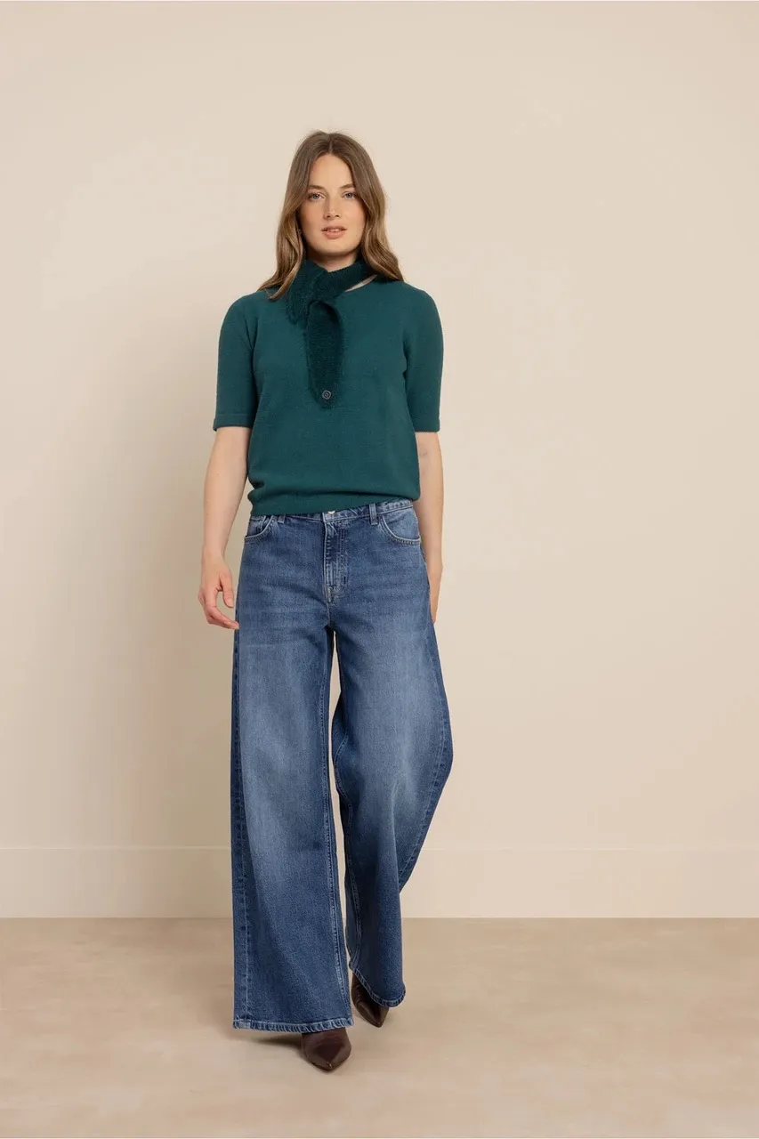 Felica pullover - Teal - Afbeelding 2