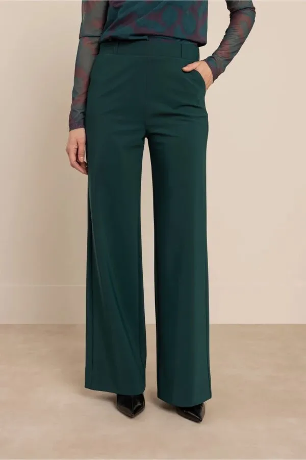 Lexie bonded trousers - Dark Teal