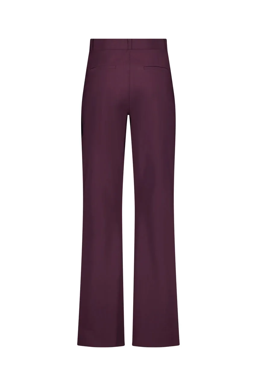 Flair bonded trousers - Aubergine - Afbeelding 4