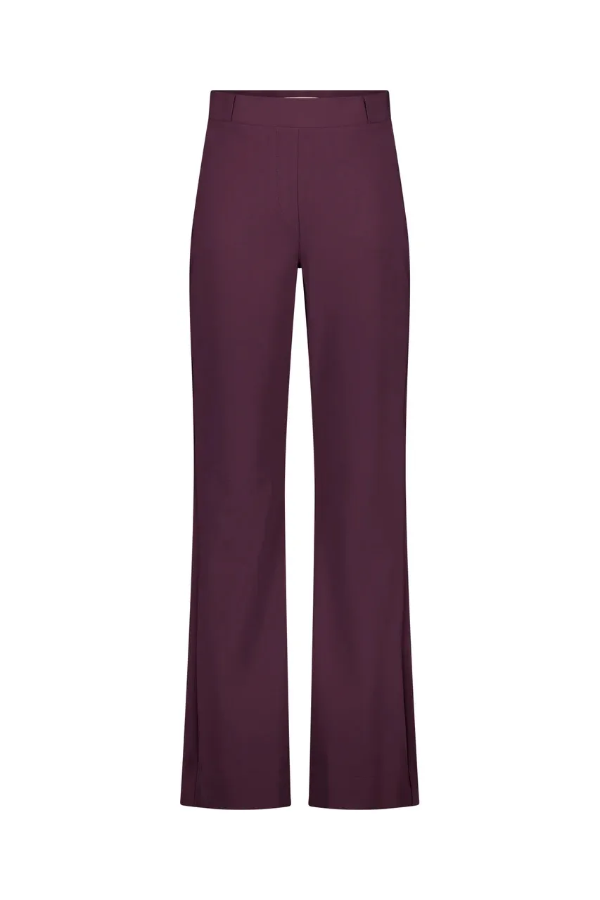 Flair bonded trousers - Aubergine - Afbeelding 5
