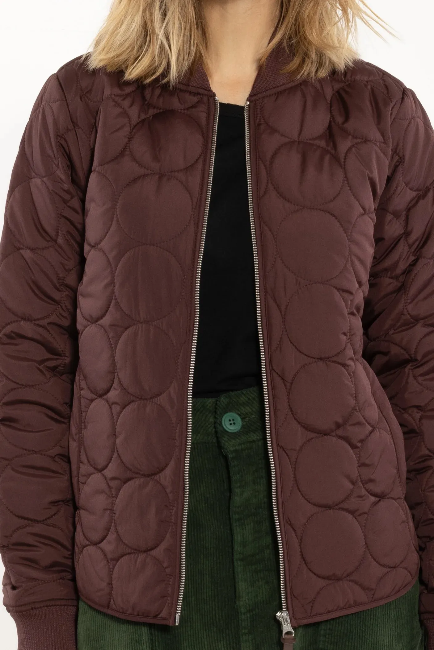 Danecando Thermo Jacket - Dark wine - Afbeelding 3