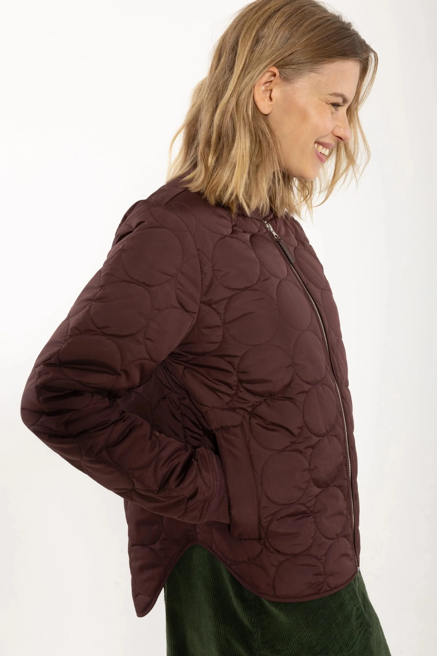 Danecando Thermo Jacket - Dark wine - Afbeelding 4