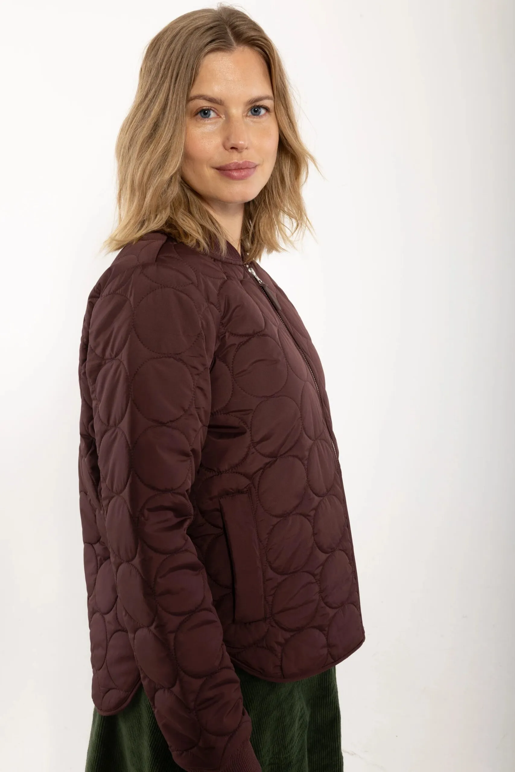 Danecando Thermo Jacket - Dark wine - Afbeelding 5