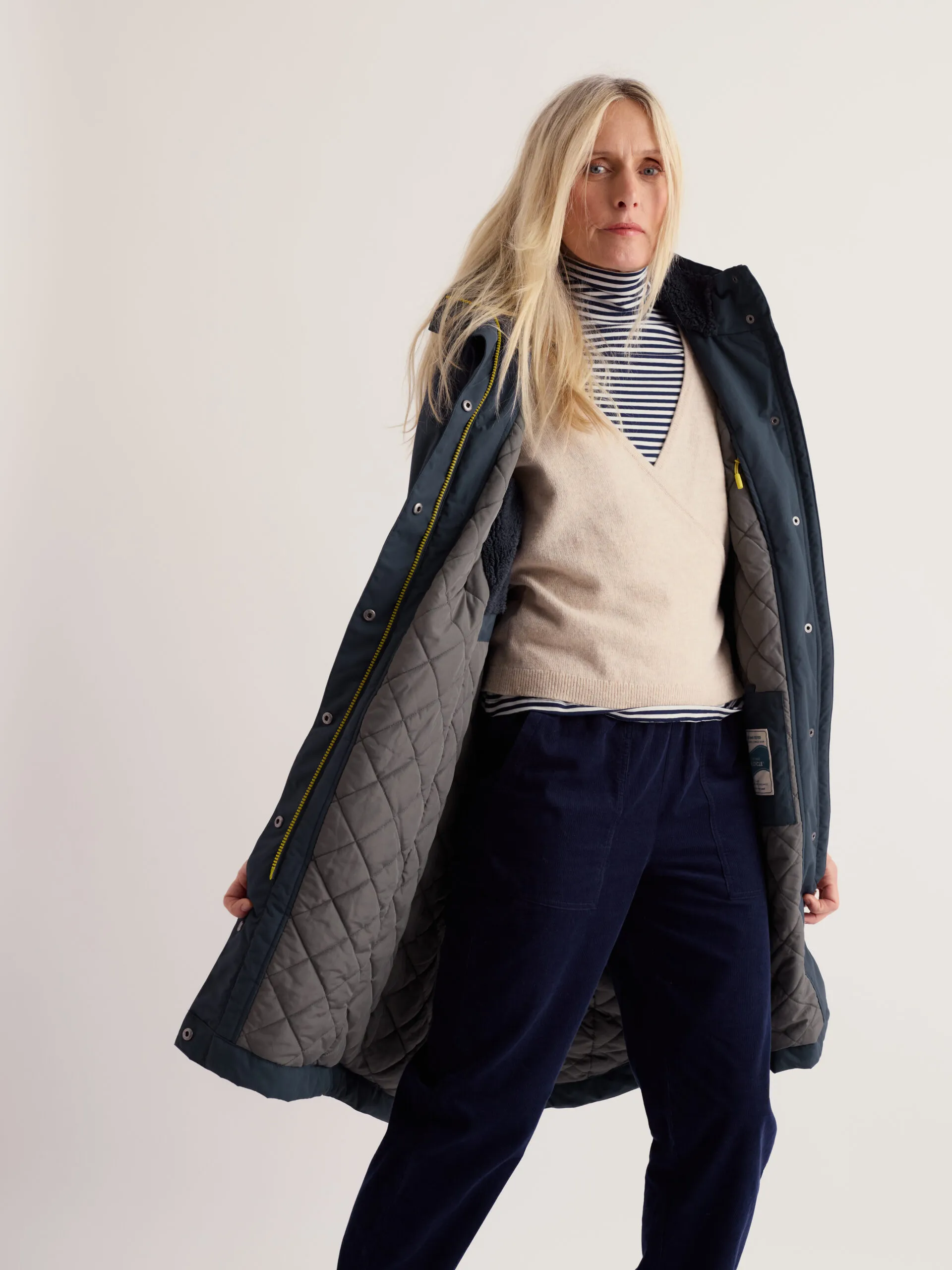Janelle Winter Coat - Squid Ink - Afbeelding 2