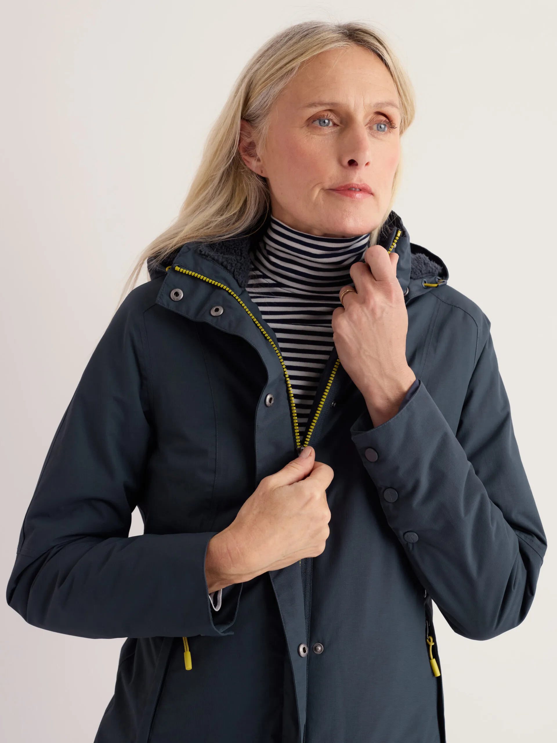 Janelle Winter Coat - Squid Ink - Afbeelding 4