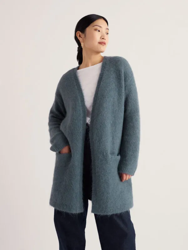 Autumn Sun Cardigan - Light Nickel