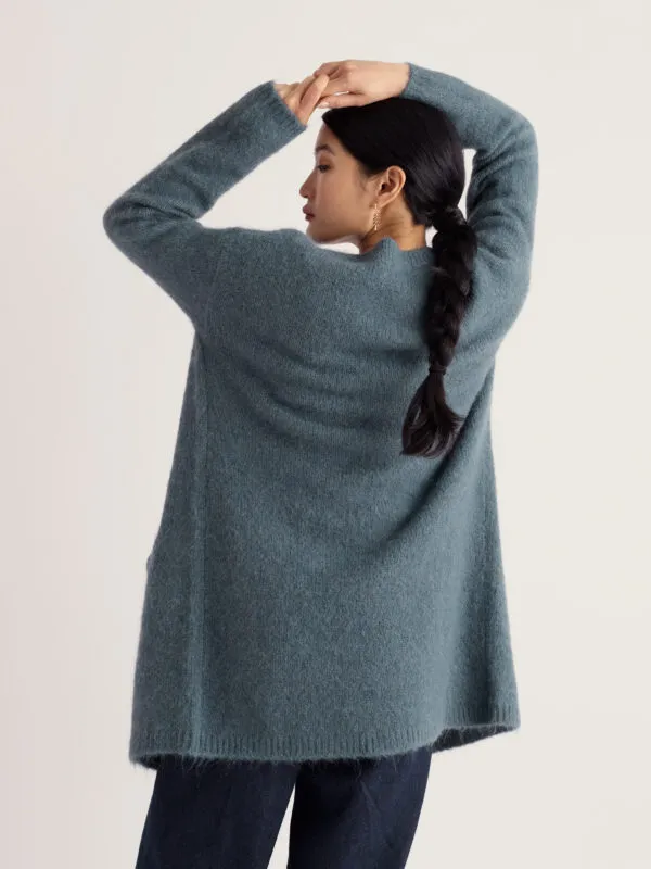 Autumn Sun Cardigan - Light Nickel