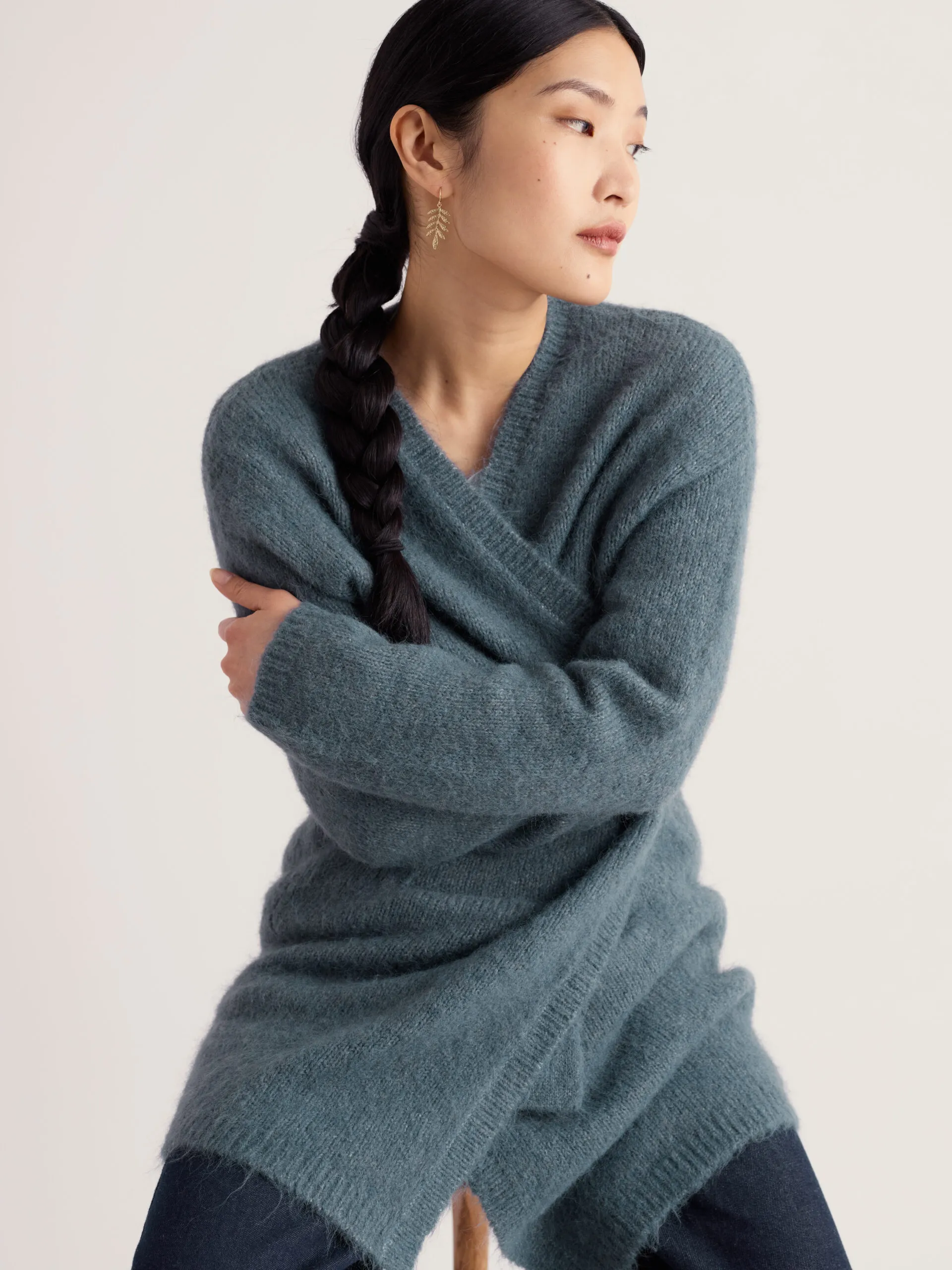 Autumn Sun Cardigan - Light Nickel - Afbeelding 3