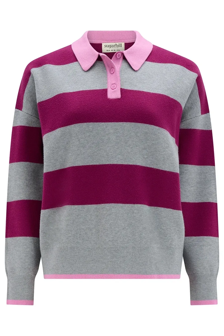 Lana Henley Jumper - Grijs - Afbeelding 3
