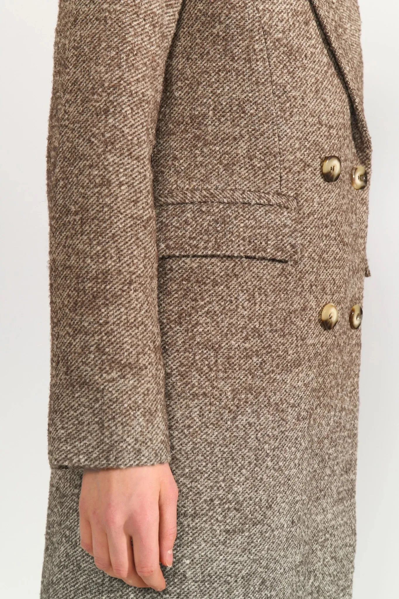 Nuravina Coat - Bruin - Afbeelding 4