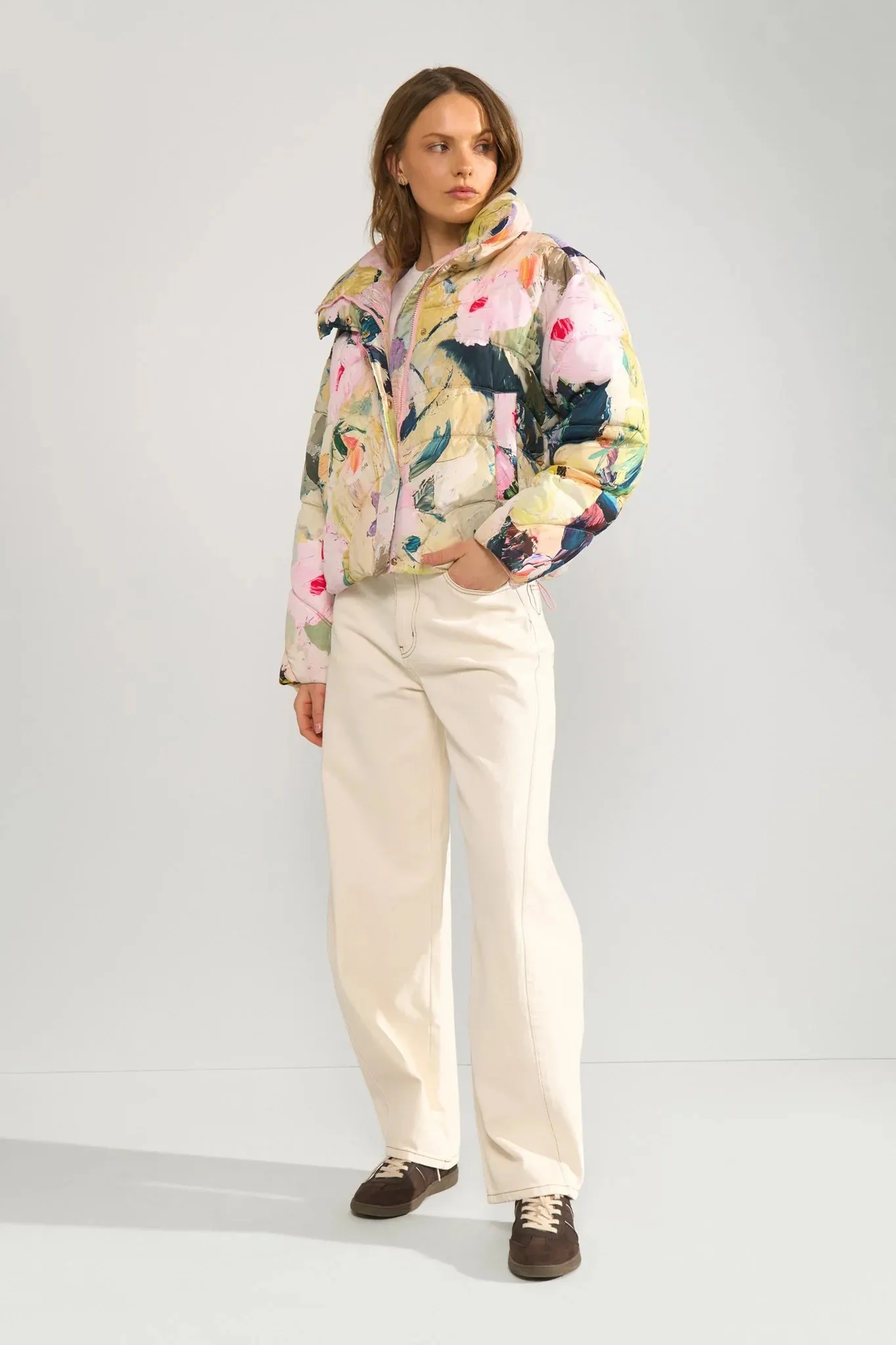 Nudagmar Short Puffer Jacket - Multi color - Afbeelding 3