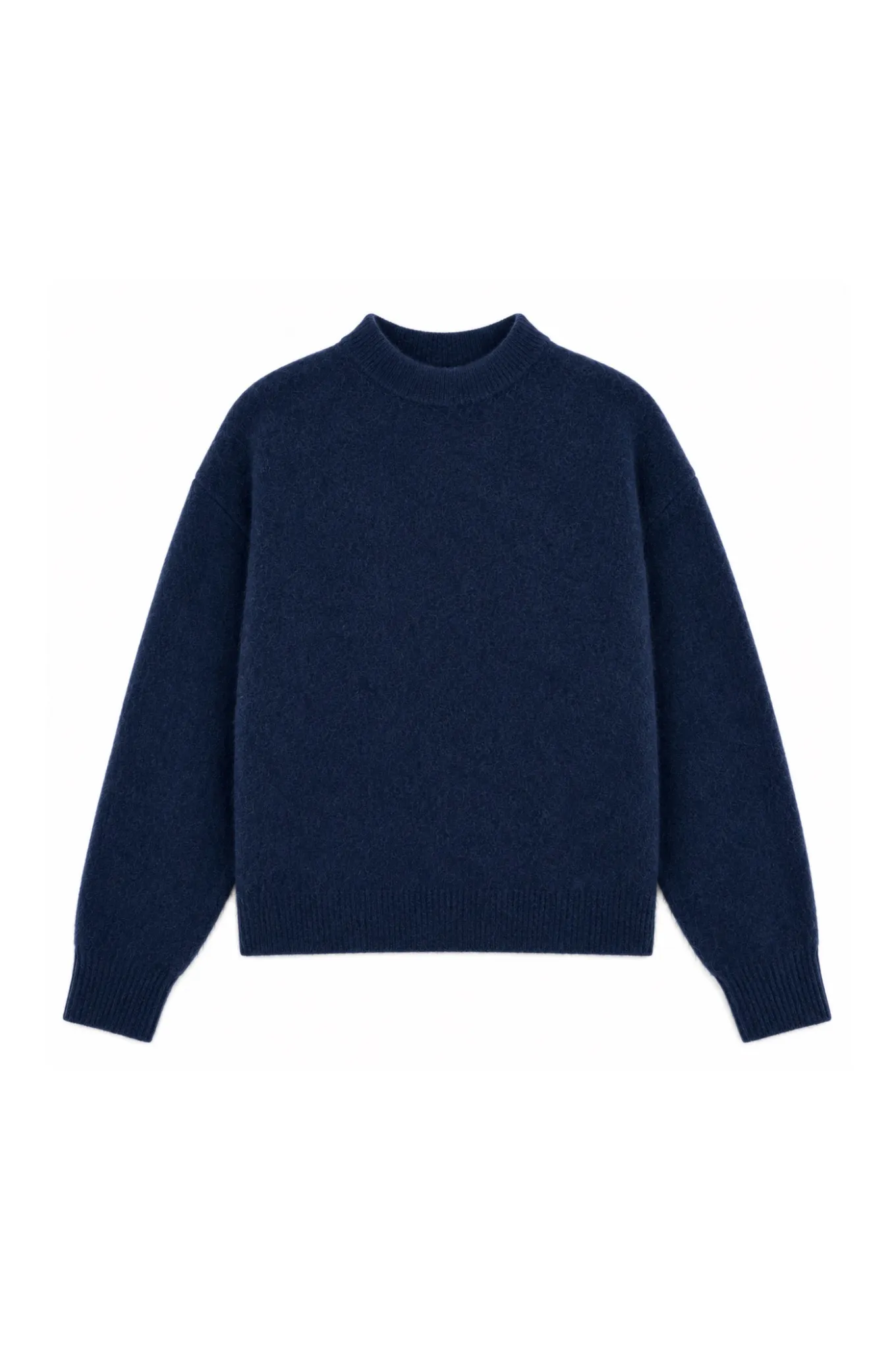 high- neck pullover, long sleeves - Navy - Afbeelding 3