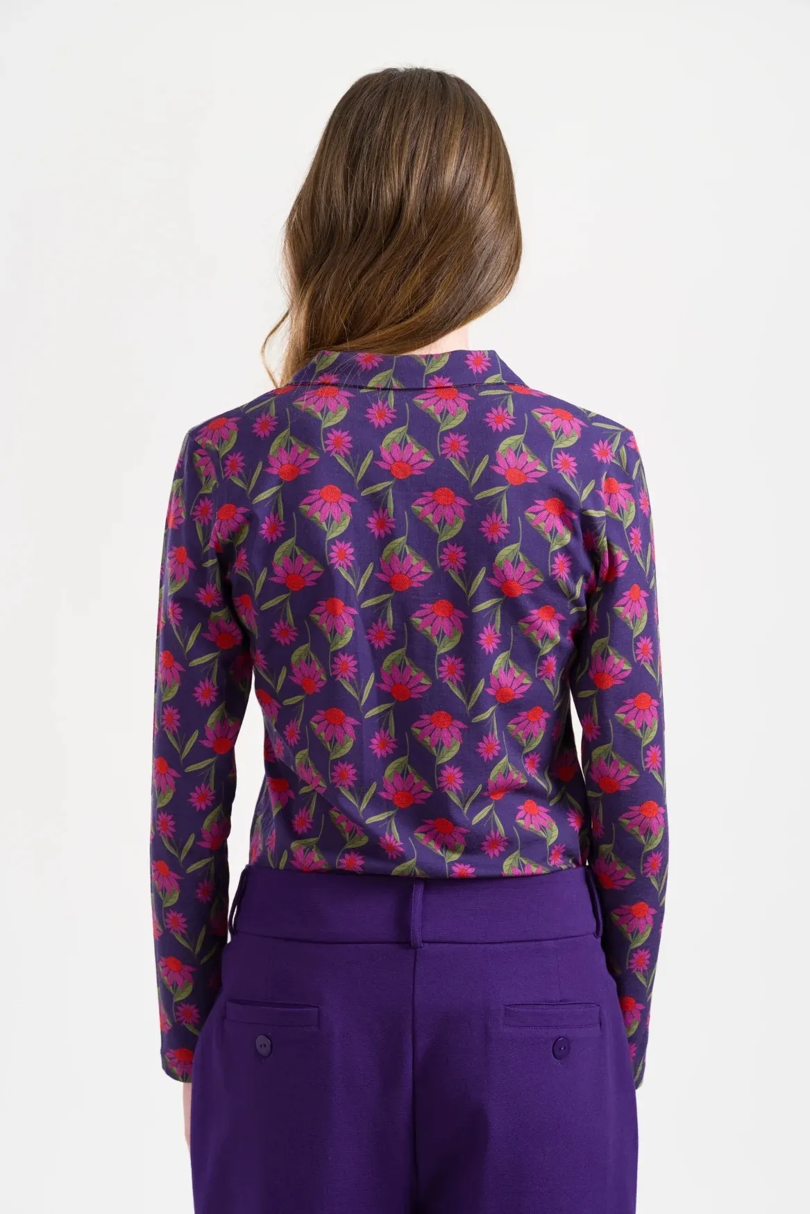 Lena Blouse LS Aurelia - Paars - Afbeelding 3