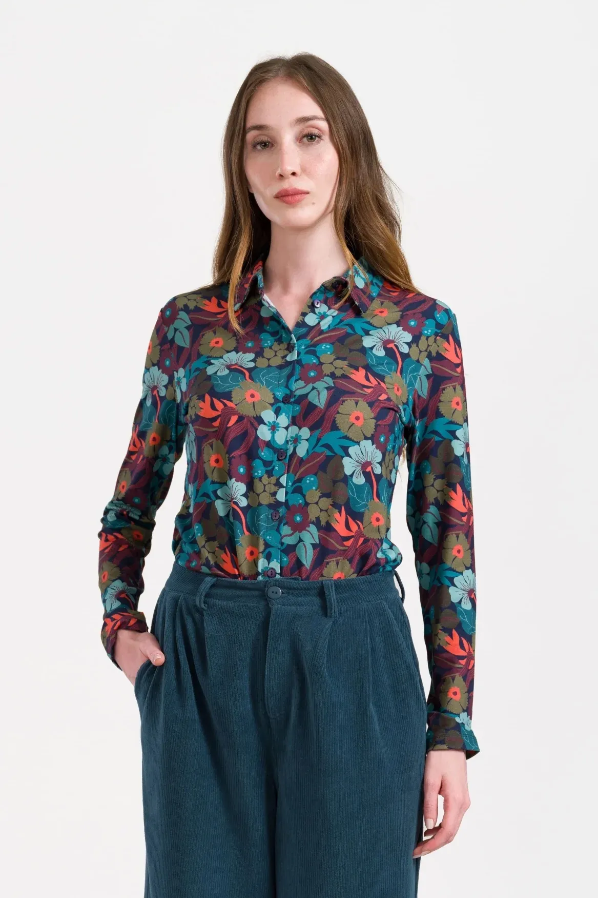 Sill Blouse Slow Bloomer - Navy