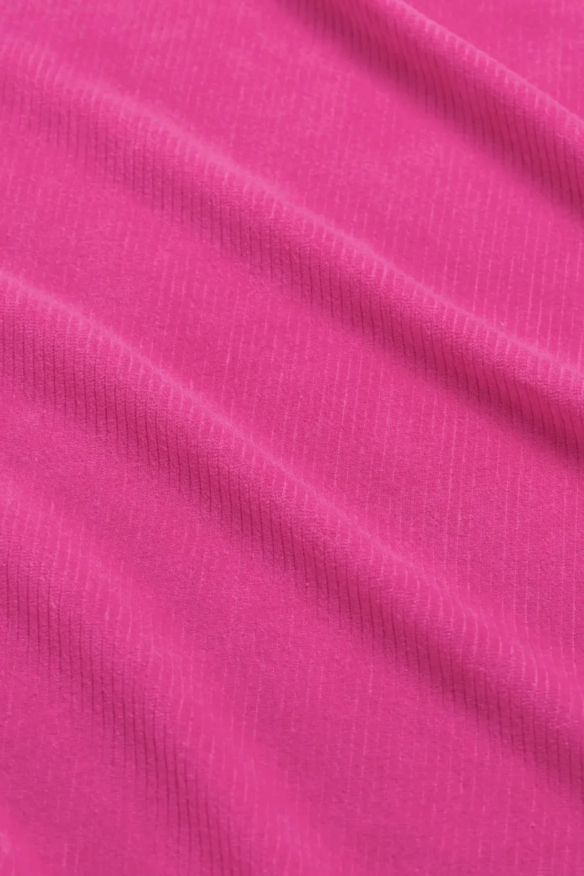 Abby Overshirt Rib Velour - fuchsia - Afbeelding 4