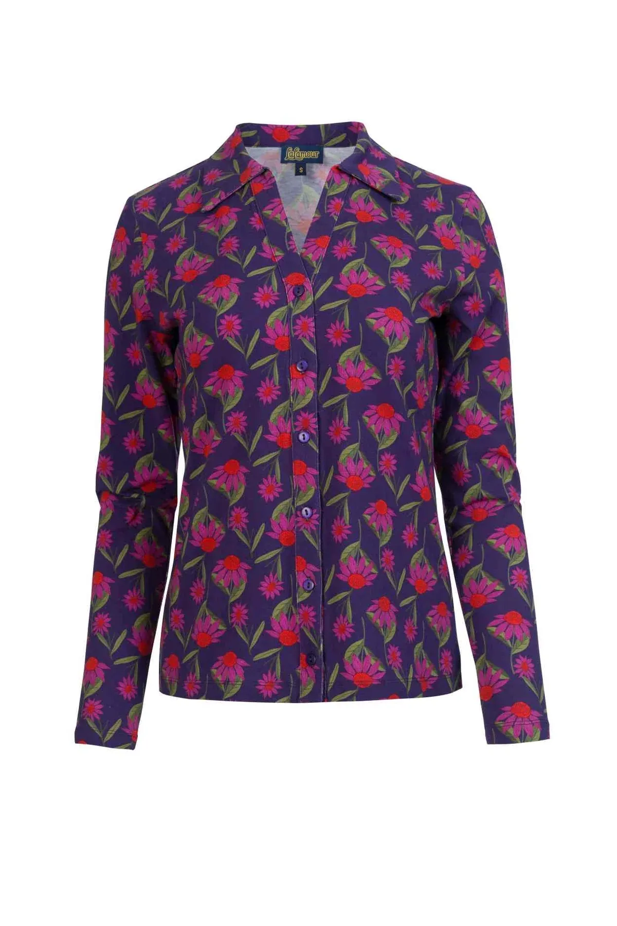 Lena Blouse LS Aurelia - Paars - Afbeelding 5