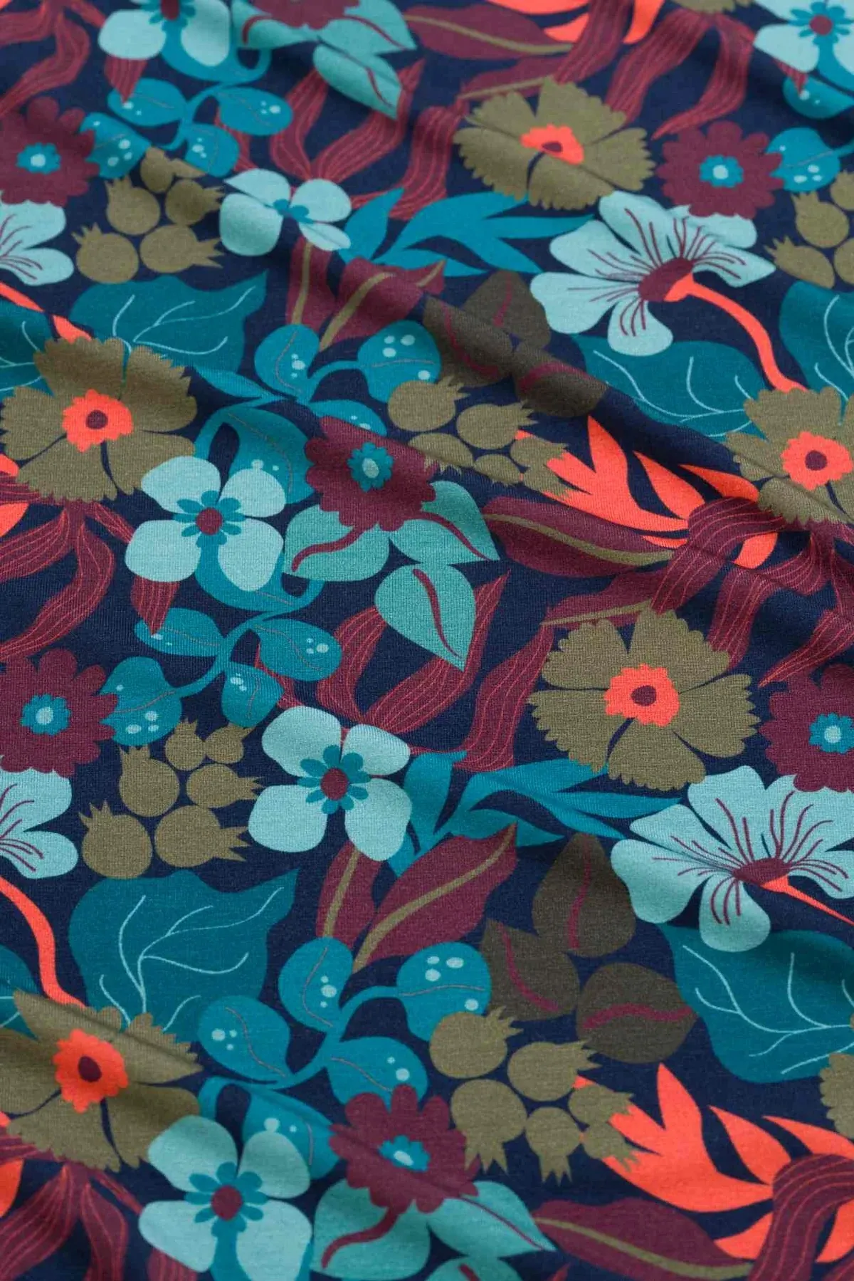 Sill Blouse Slow Bloomer - Navy - Afbeelding 4