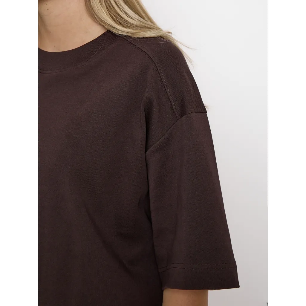 PCFiola GOTS T-shirt - Bruin - Afbeelding 3