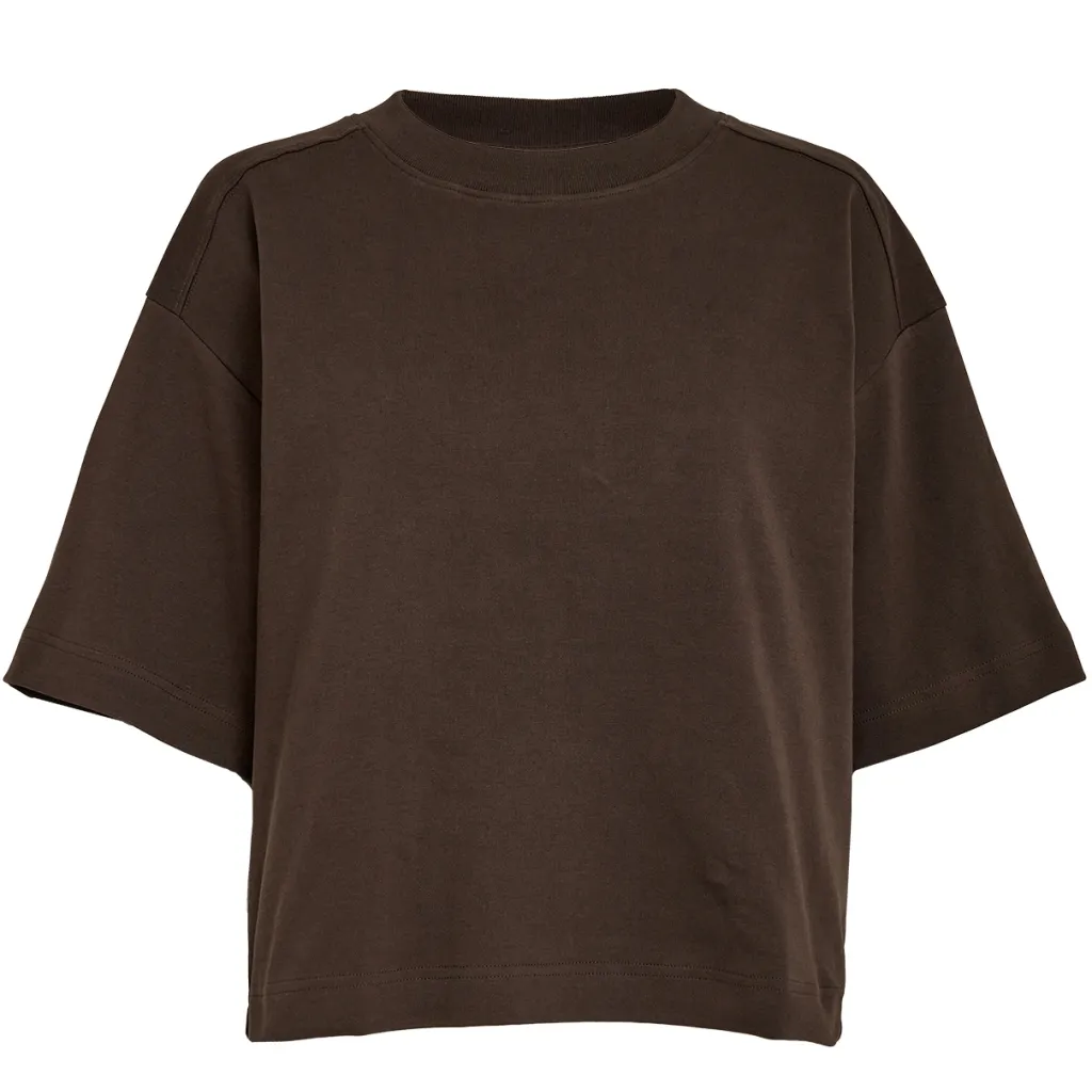 PCFiola GOTS T-shirt - Bruin - Afbeelding 4