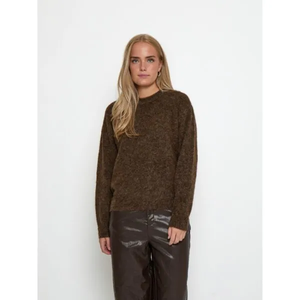 PCSylvie RWS GRS Knit Pullover - Bruin