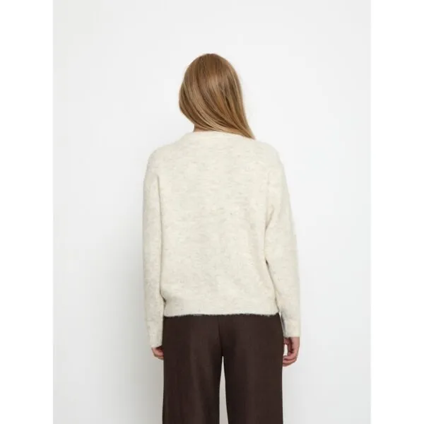 PCSylvie RWS GRS Knit Pullover - Off white