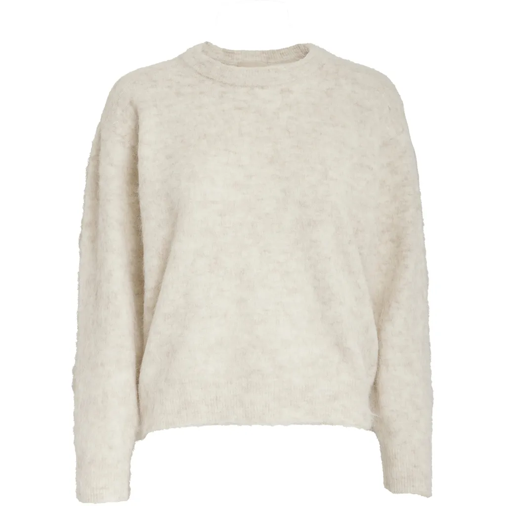 PCSylvie RWS GRS Knit Pullover - Off white - Afbeelding 4