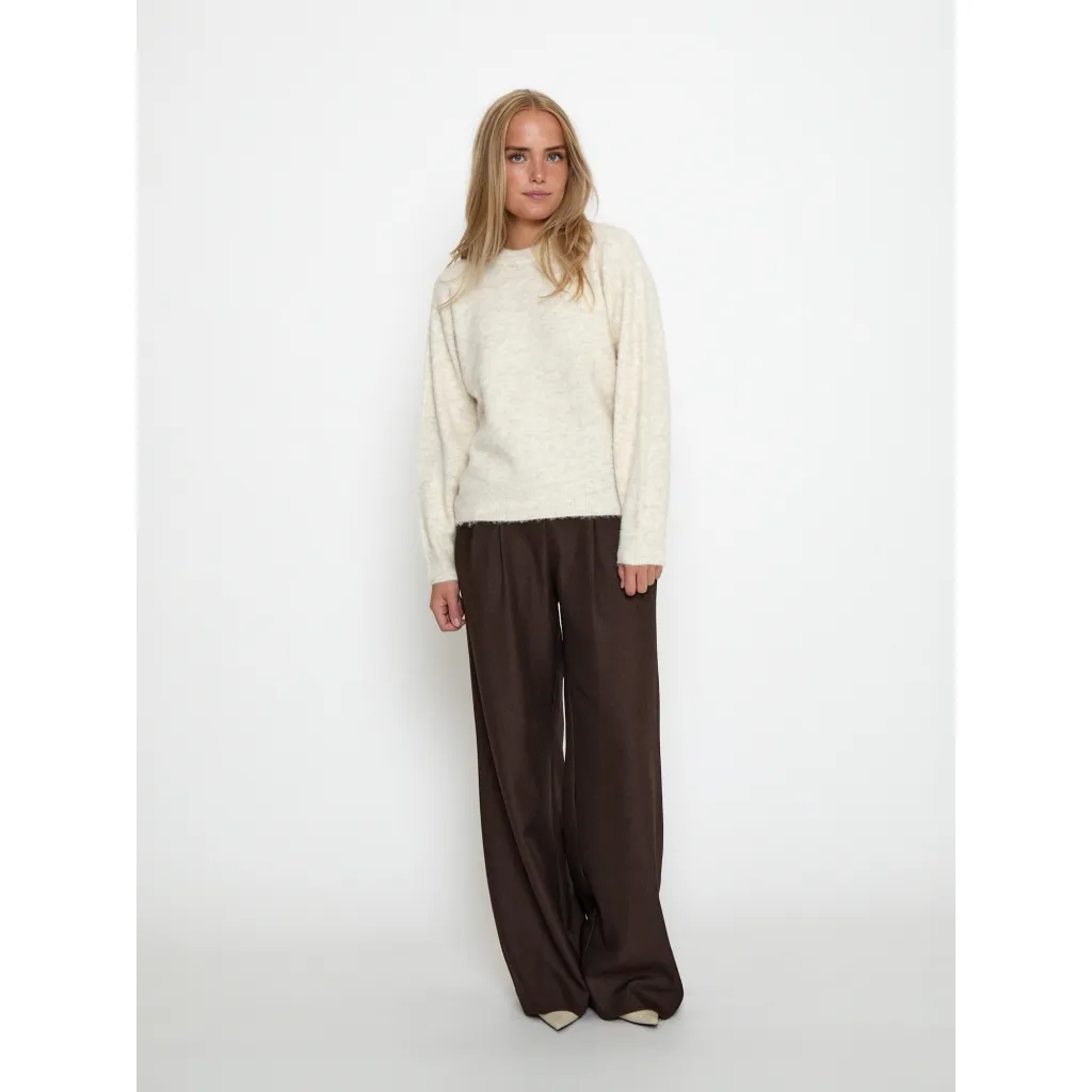 PCSylvie RWS GRS Knit Pullover - Off white - Afbeelding 5