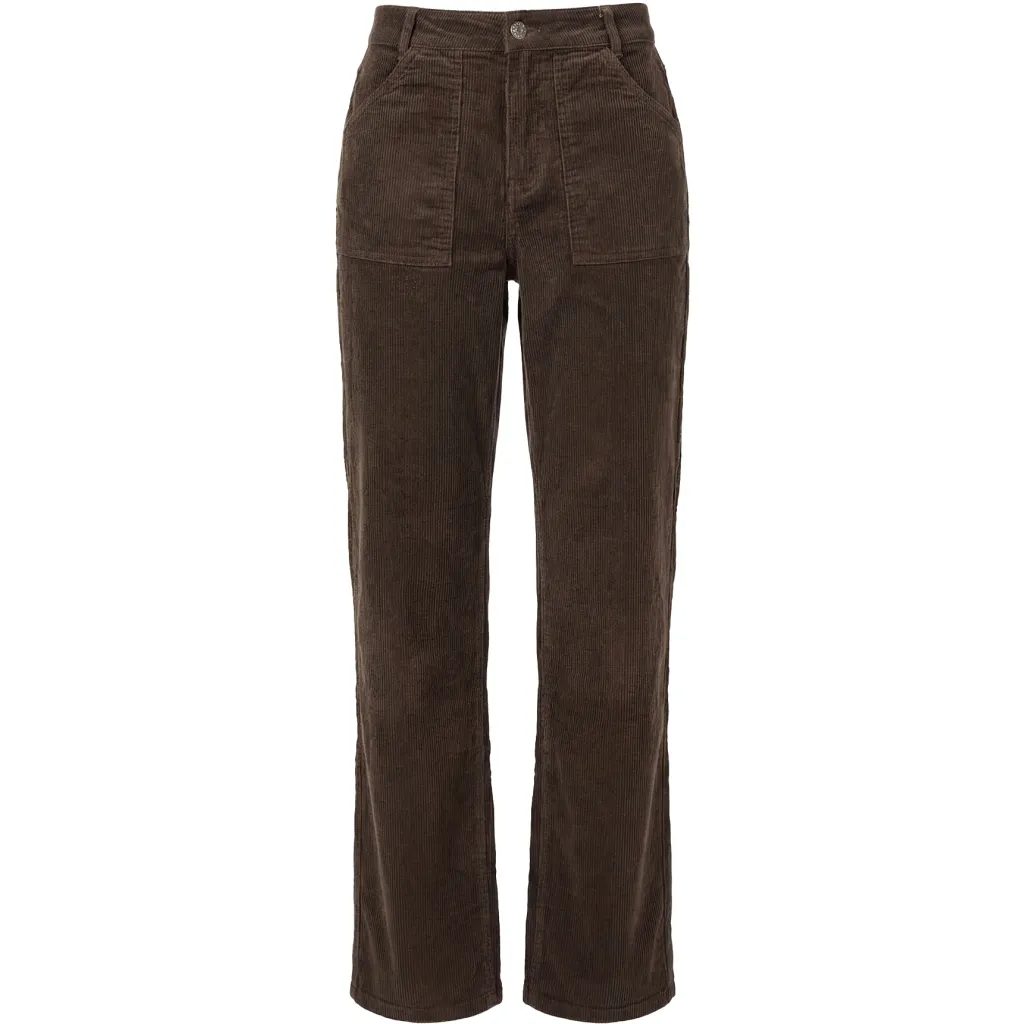 PCFione Corderoy Straight Jeans - Bruin - Afbeelding 3