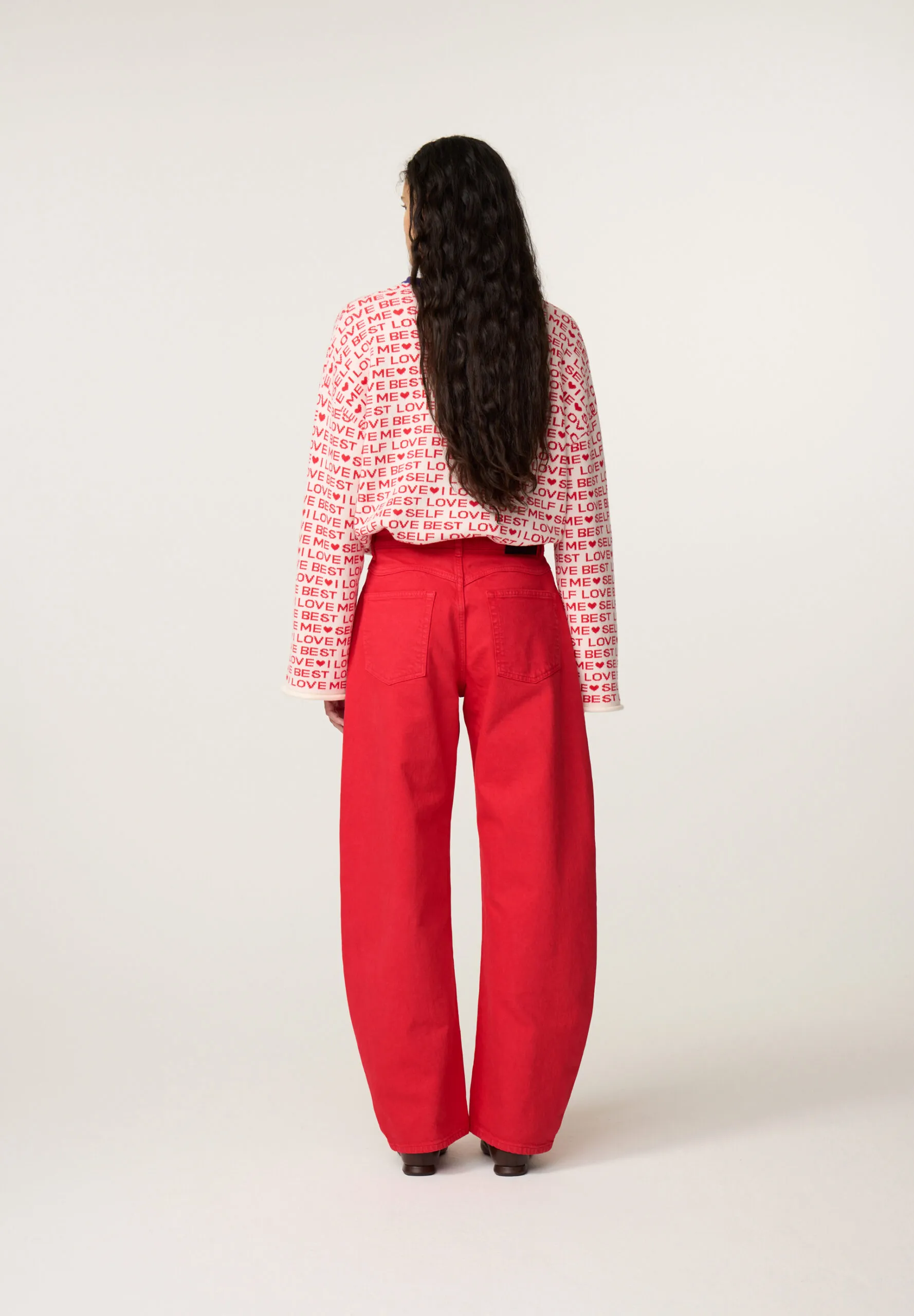 Love Letter Pullover - Cosy White - Afbeelding 3