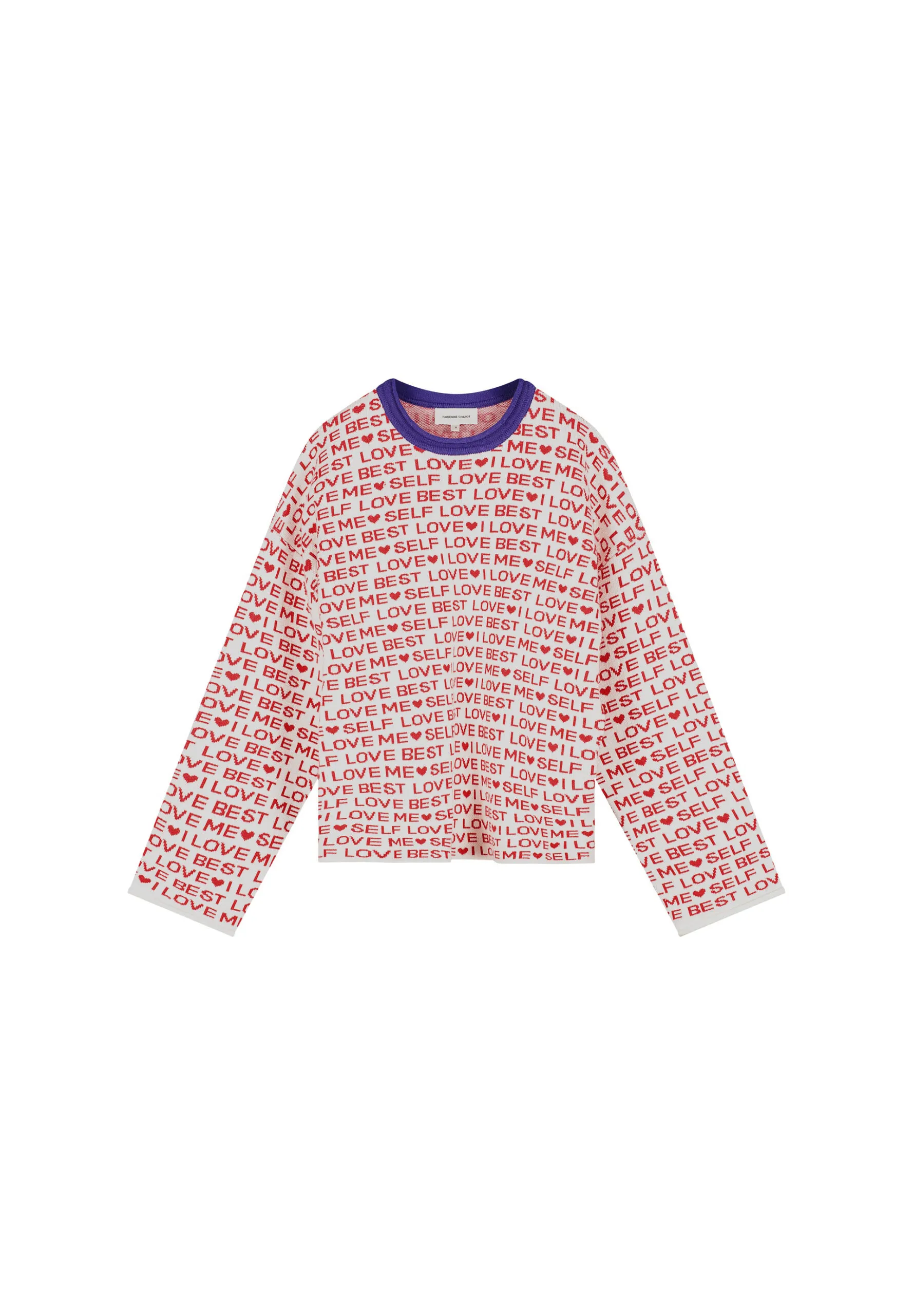Love Letter Pullover - Cosy White - Afbeelding 5