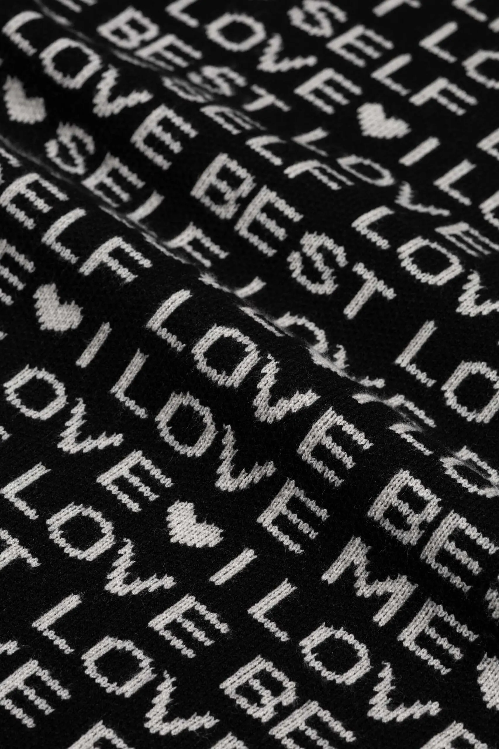 Love Letter Pullover - Zwart - Afbeelding 4