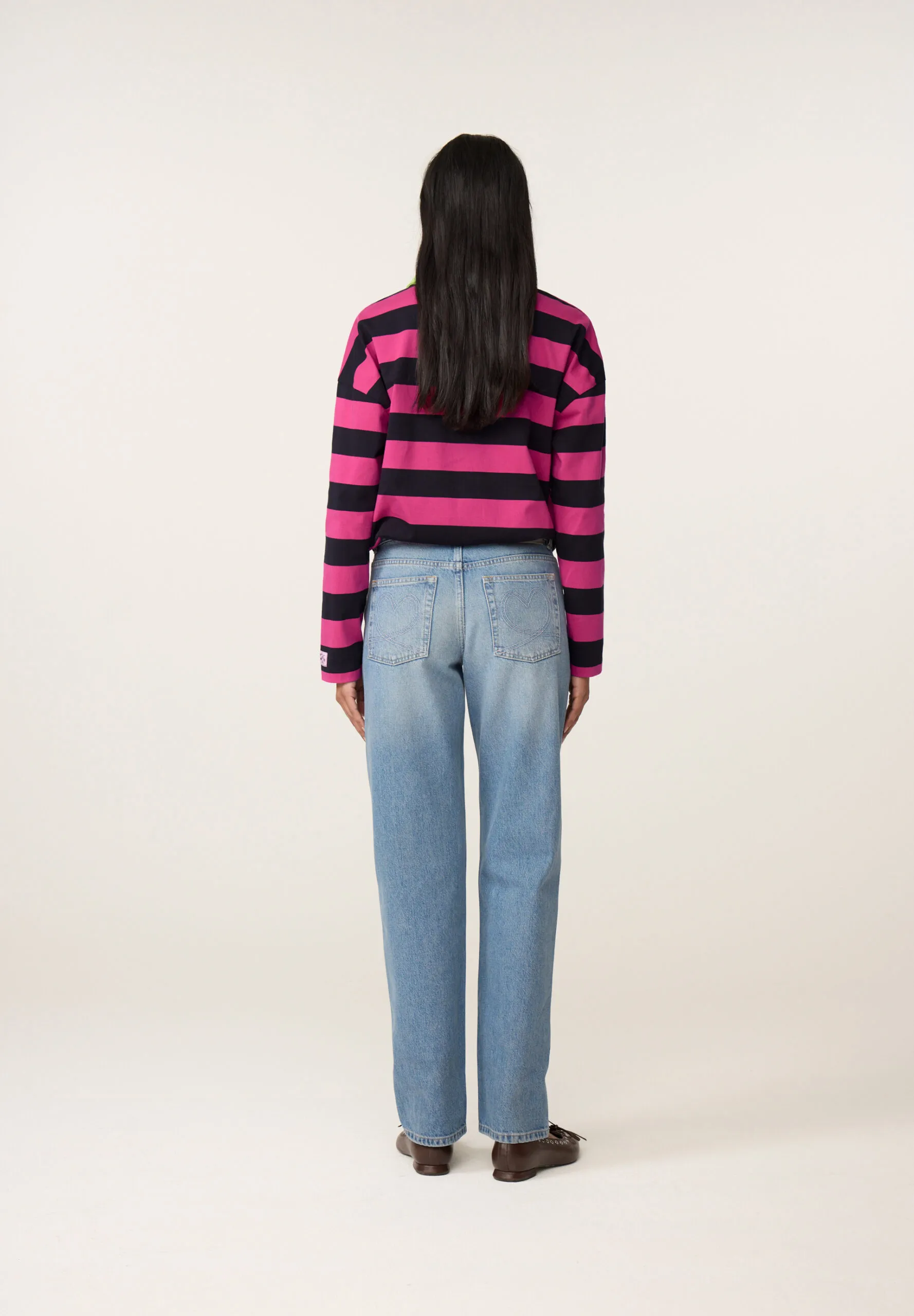 Paula Sweater - Cocoa/Fab Fuchsia - Afbeelding 3