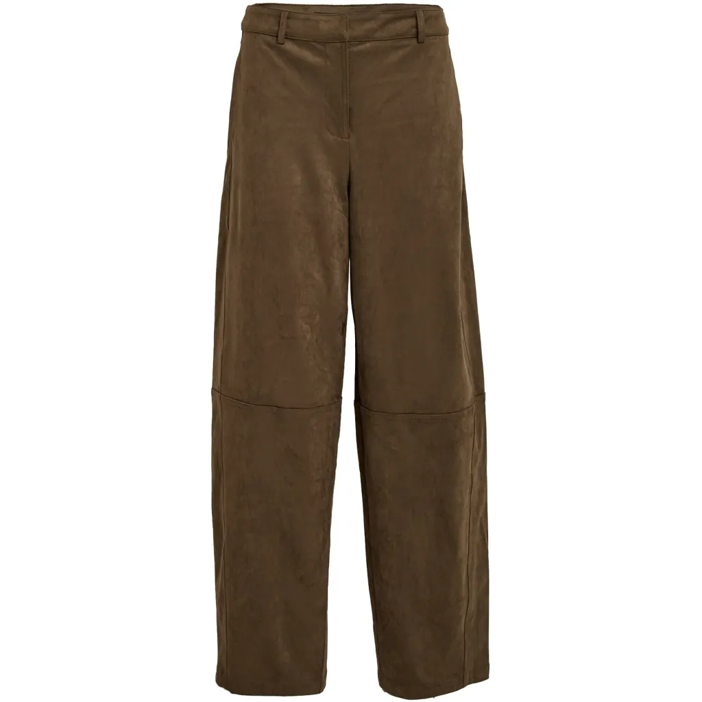 MSAlva Mid Waist Pant - Donkergroen - Afbeelding 4