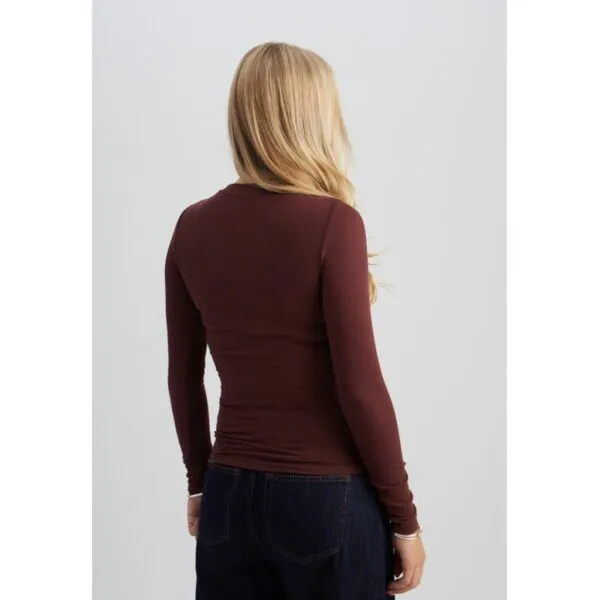 Milli Long Sleeve T-Shirt - Donkerrood