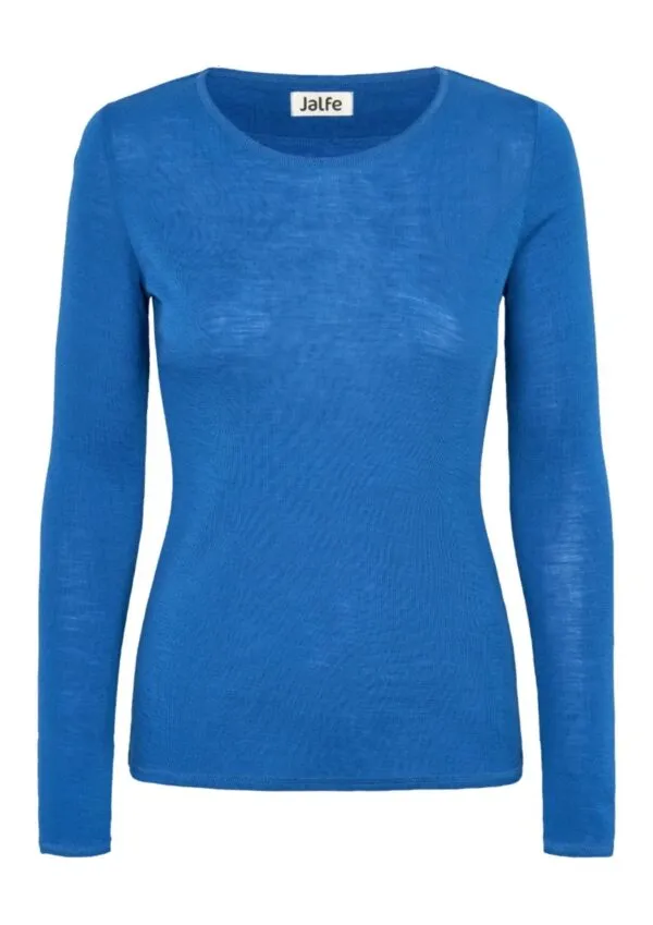 Shirt Wool - Cobalt blauw