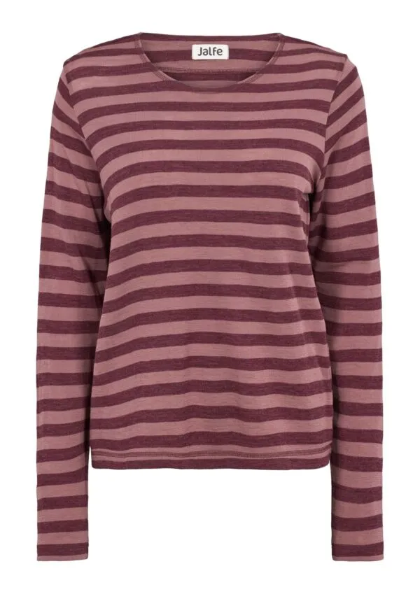 Sif shirt stripes - Rose-plum