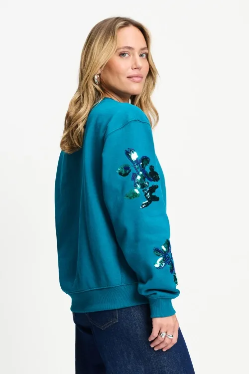 SWEATER - Sascha The Backstage - Groen