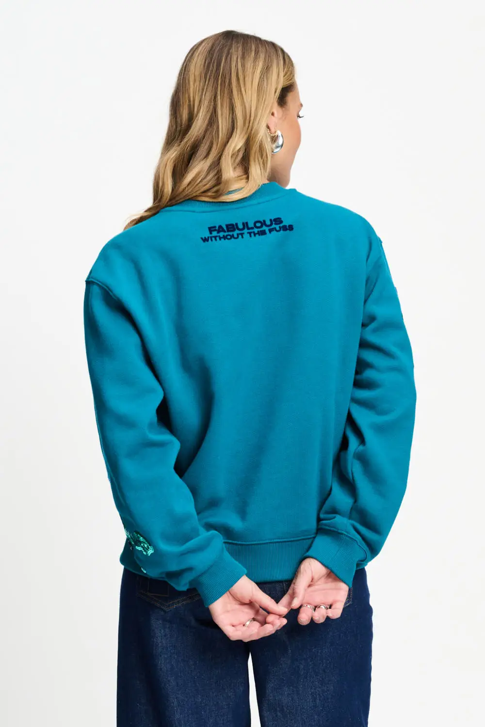 SWEATER - Sascha The Backstage - Groen - Afbeelding 3