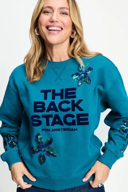 SWEATER - Sascha The Backstage - Groen - Afbeelding 5