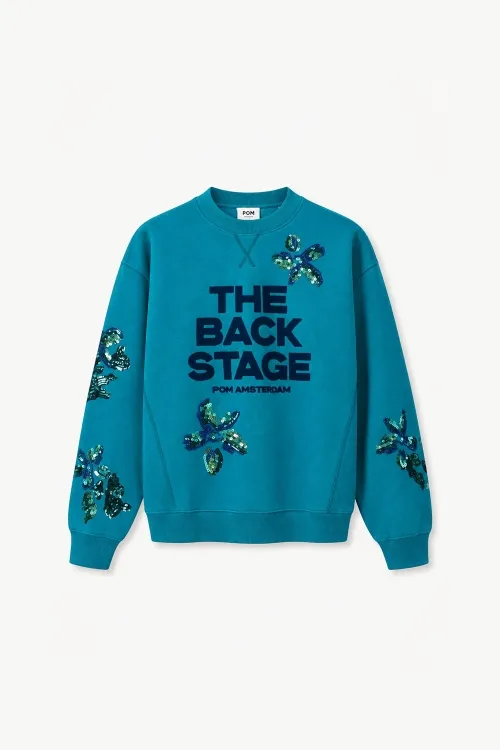 SWEATER - Sascha The Backstage - Groen - Afbeelding 6