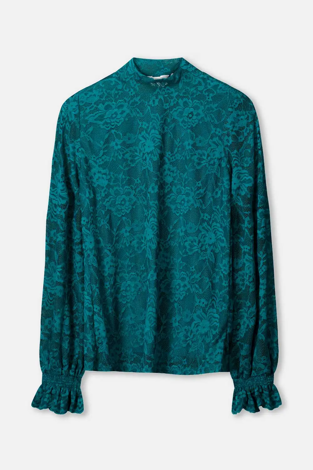 TURTLENECK - Ruby Lace Teal Green - Groen - Afbeelding 6