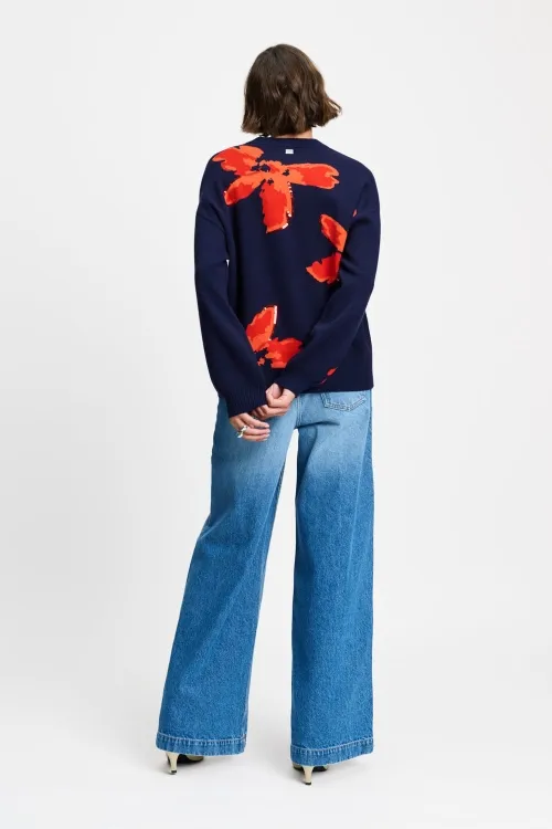 PULLOVER - Alicia Bloom Rouge - Multi color