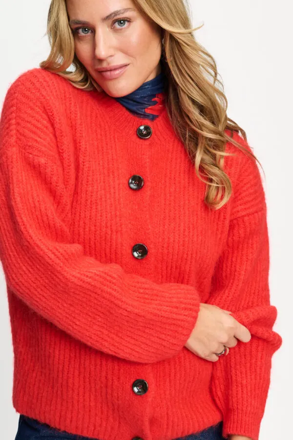 CARDIGAN - Meryl Rouge - Rood
