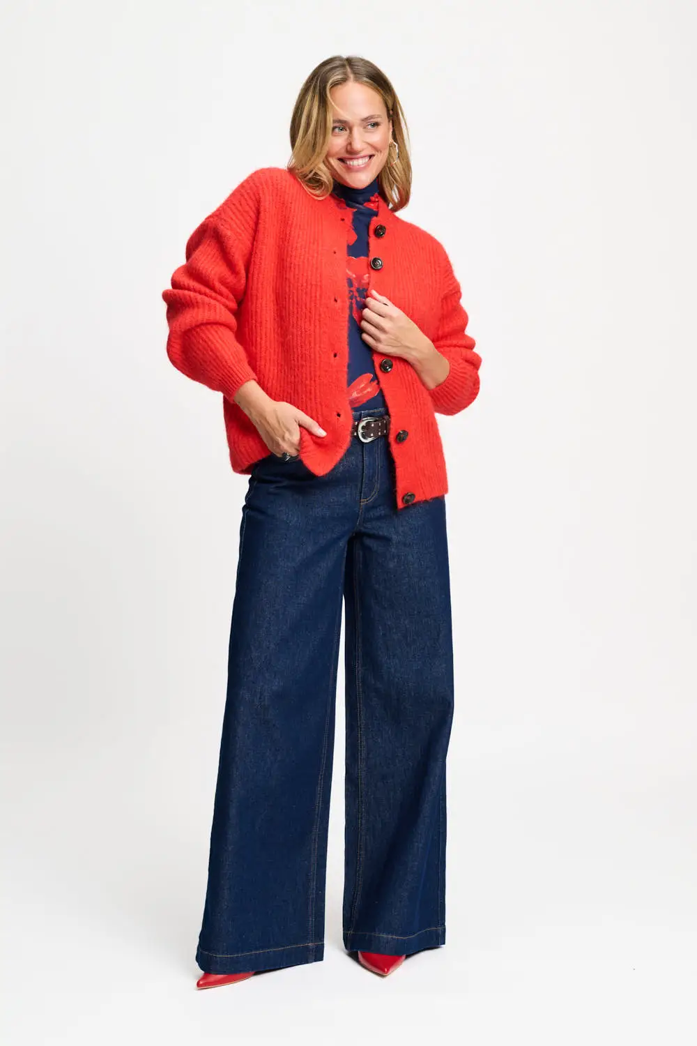 CARDIGAN - Meryl Rouge - Rood - Afbeelding 2